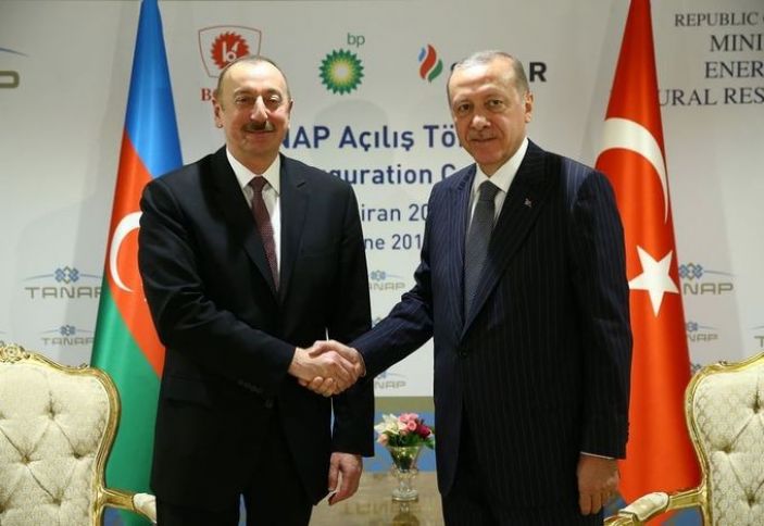 Ərdoğan Azərbaycan Prezidentinə zəng etdi