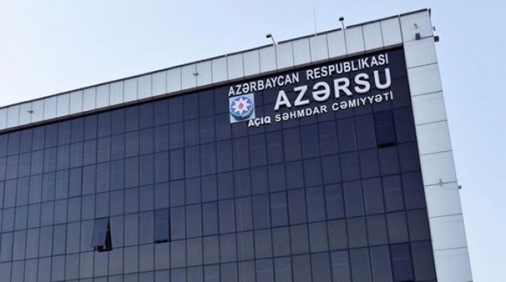 Azərsu-dan 2 şirkətə 4 milyon manatlıq sifariş