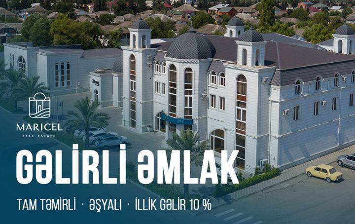 İllik 10% gəlir, 120% qiymət ilə geriyə satmaq imkanı - 55 MİN MANATDAN TƏMİRLİ MƏNZİLLƏR