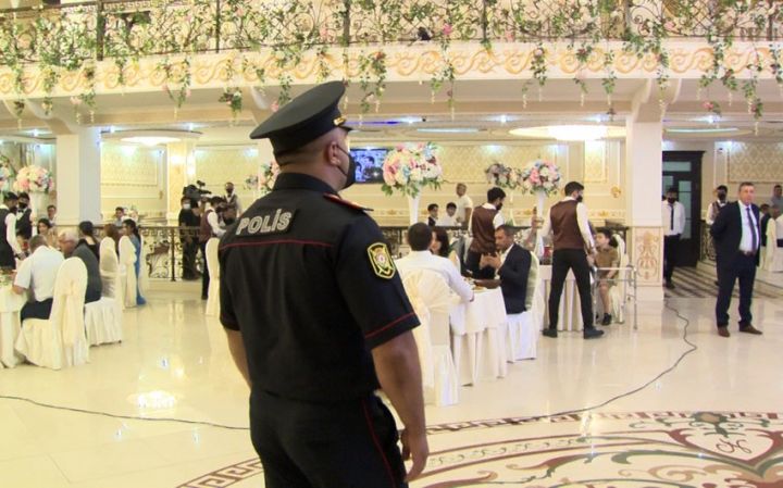Azərbaycanda toya görə daha 185 nəfər cərimələnib