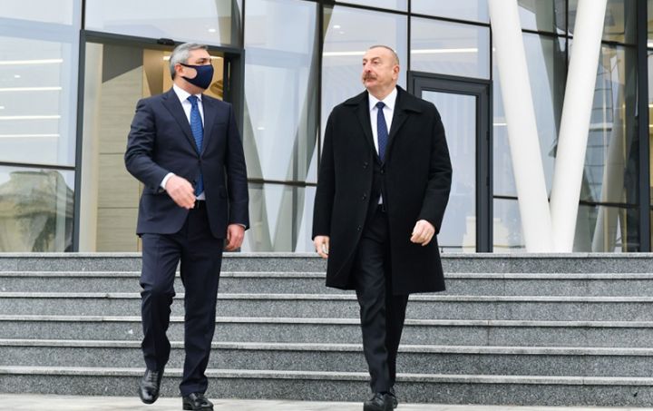 Prezident açılışda iştirak edib