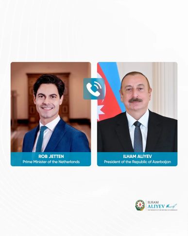 İlham Əliyev Niderlandın Baş naziri ilə telefon danışığı aparıb - "İqtisadi əməkdaşlığın genişləndirilməsi barədə razılığa gəldik"
