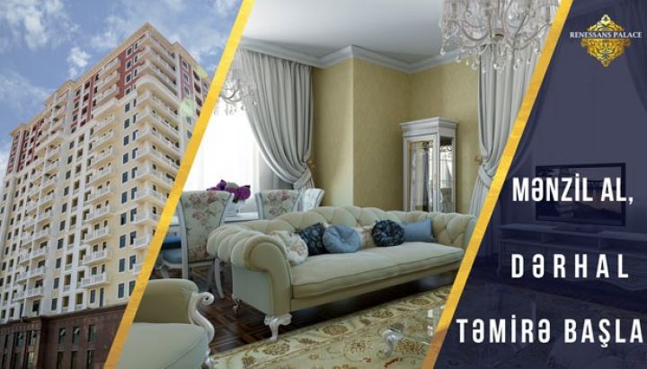 Mənzil alan şəxslər dərhal təmirə başlayır