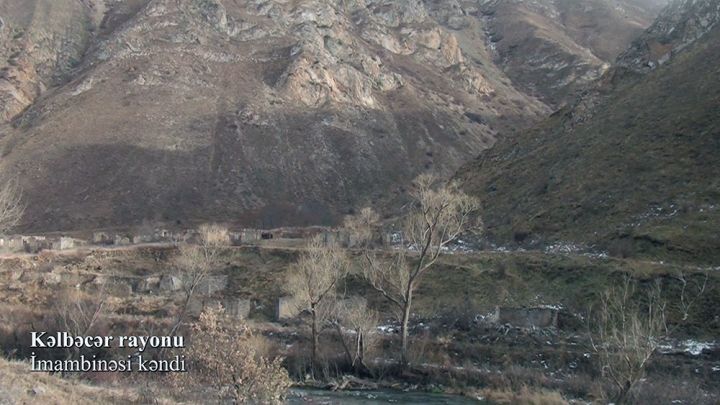 Kəlbəcərin İmambinəsi kəndindən  görüntülər - VİDEO