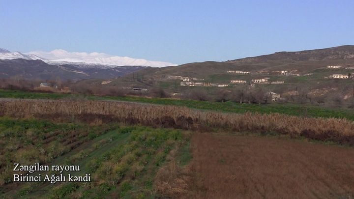 Zəngilanın Birinci Ağalı kəndindən görüntülər - VİDEO