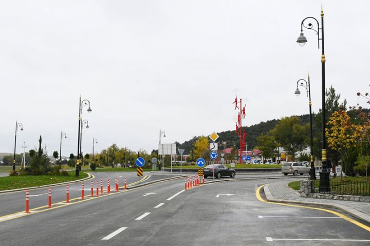 Xarici şirkət Şamaxıda enerjiyə qənaət edən işıq dirəkləri quraşdırmağa başlayıb - 70% QƏNAƏT EDİR