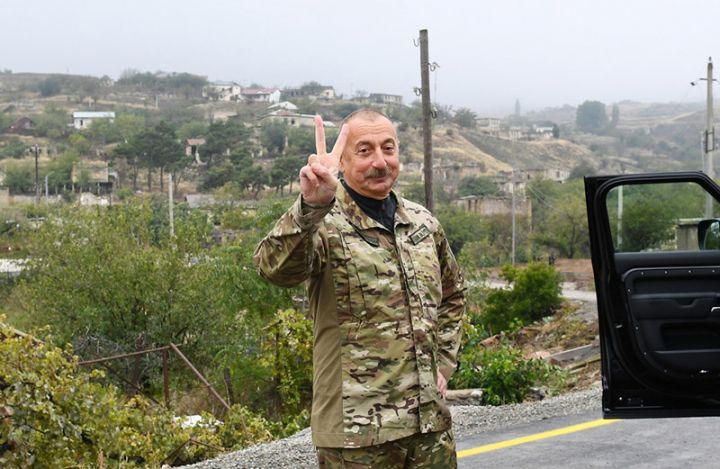 İlham Əliyev Suqovuşanda olub - YENİ YOLUN TƏMƏLİ QOYULUB, SES-LƏRİN AÇILIŞI OLUB